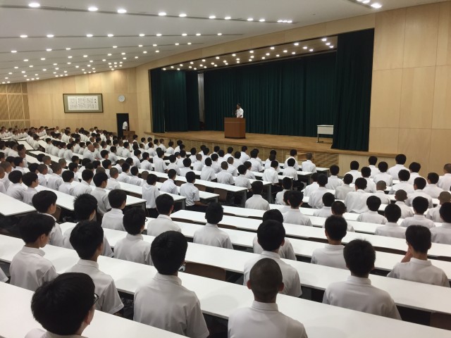 夏休み前集会②