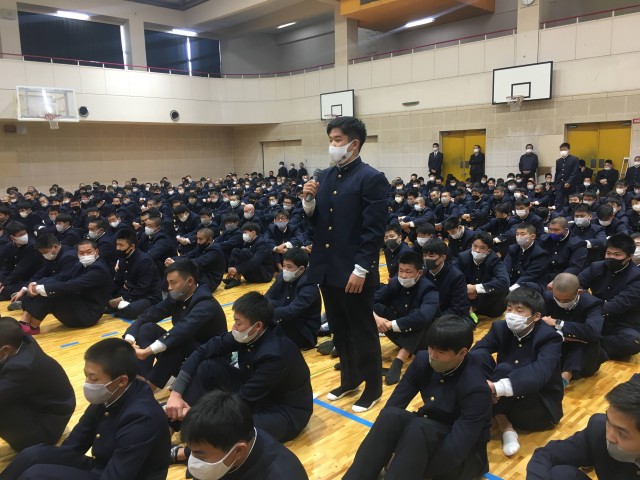 進学コース講演会写真２