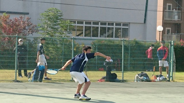 中学テニス部+秋季個人戦①
