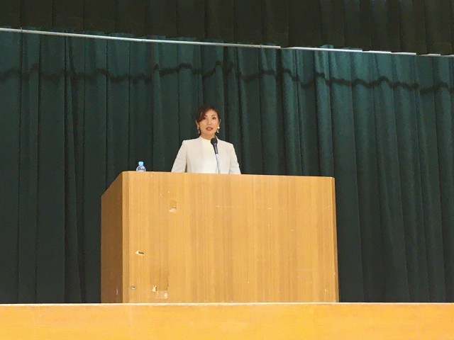 進学コース講演会写真１