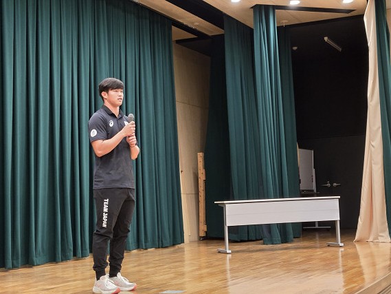夏休み明け中学集会３s