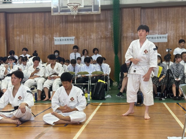⑦第54回兵庫県高等学校少林寺拳法大会