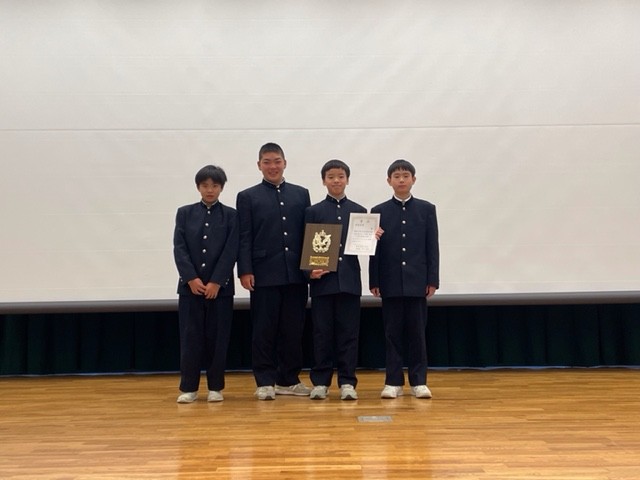 中学弁論大会１