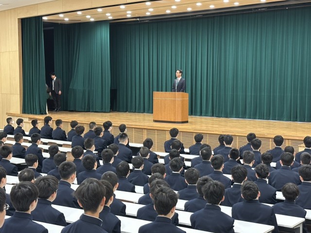 始業式・対面式写真