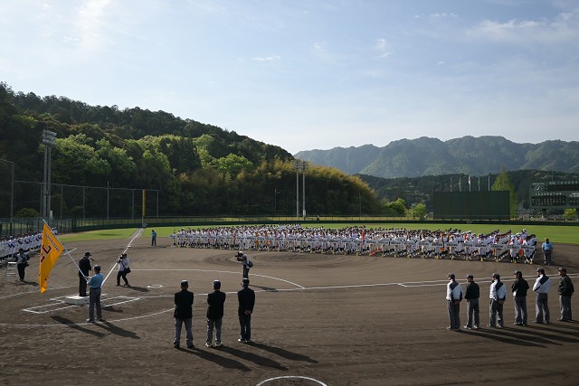 県少年　開会式s