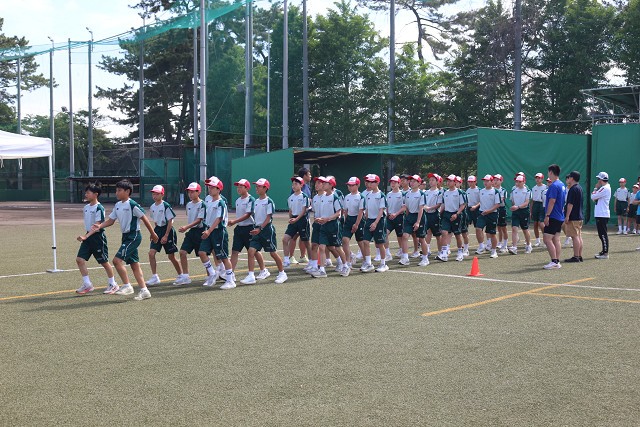 中学体育大会予行1s