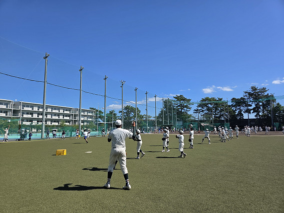 小学生とキャッチボールs